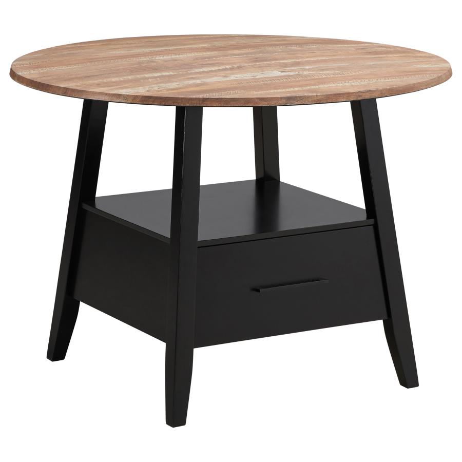 Gibson Black Counter Height Dining Table - MyWaynesHome #