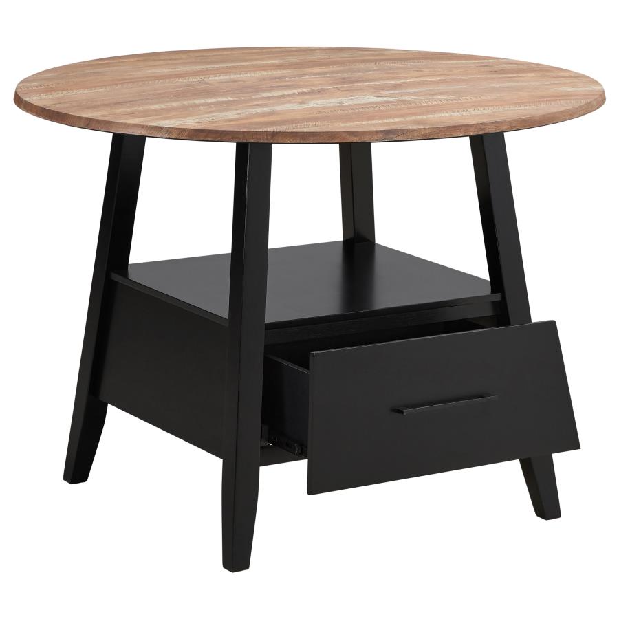 Gibson Black Counter Height Dining Table - MyWaynesHome #
