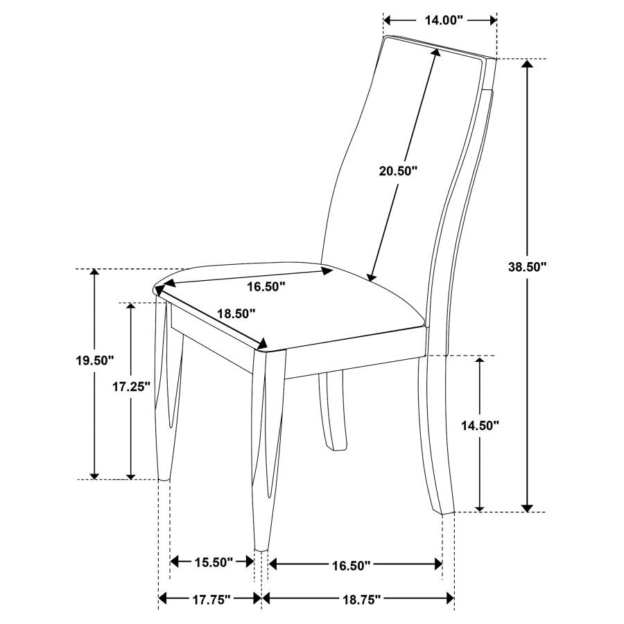 Wes Grey Side Chair - MyWaynesHome #