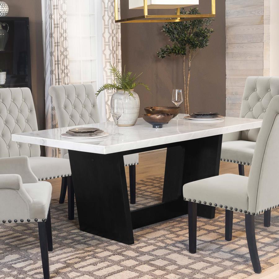 Sherry White Dining Table - MyWaynesHome #