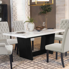 Sherry White Dining Table - MyWaynesHome #