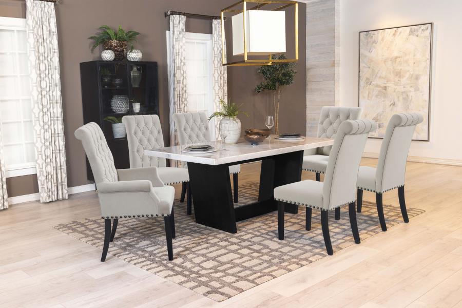 Sherry White Dining Table - MyWaynesHome #
