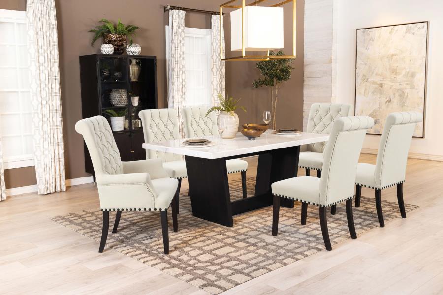 Sherry White Dining Table - MyWaynesHome #