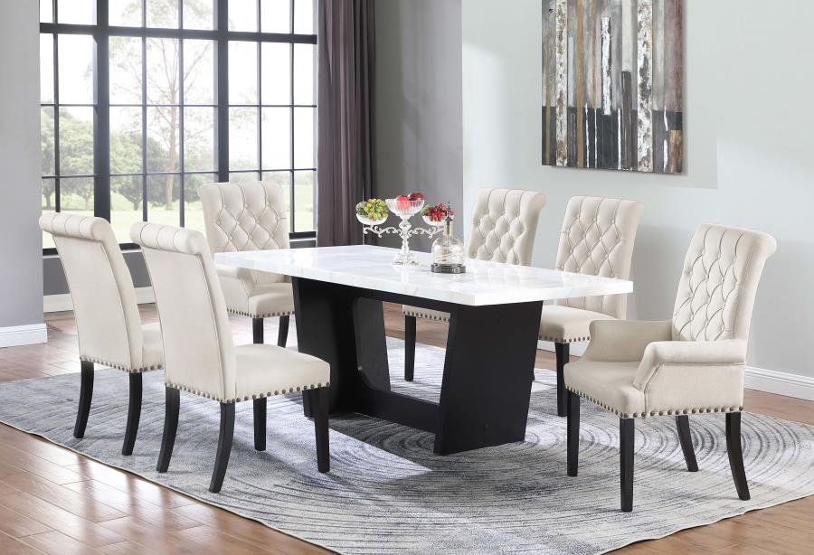 Sherry White Dining Table - MyWaynesHome #