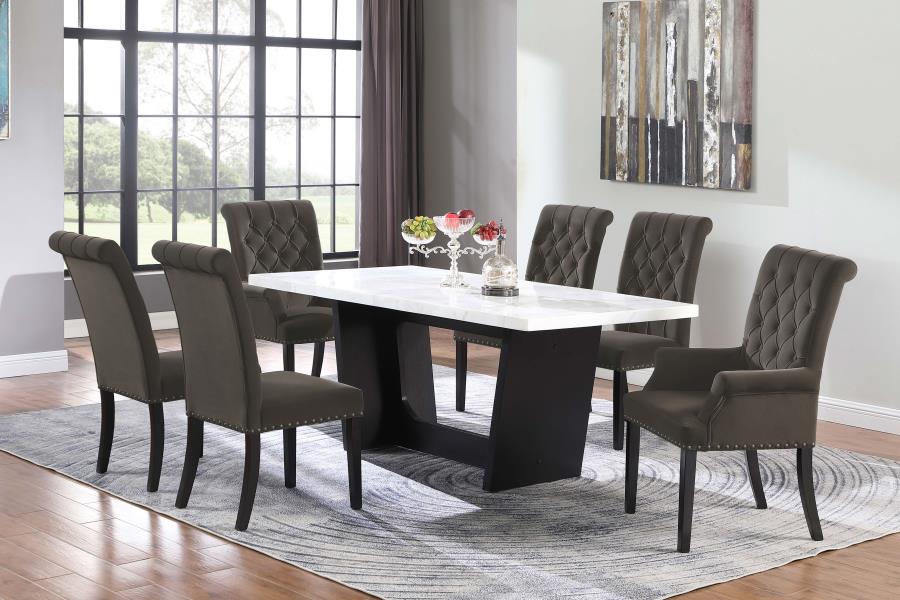 Sherry White Dining Table - MyWaynesHome #