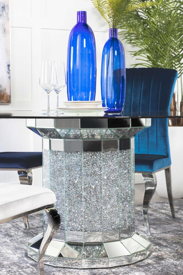 Ellie Silver Dining Table - MyWaynesHome #