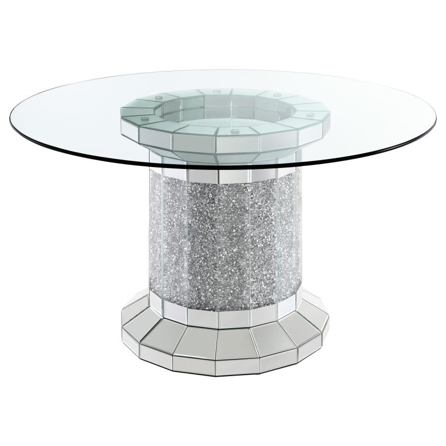 Ellie Silver Dining Table - MyWaynesHome #