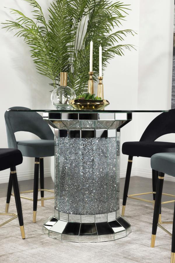 Ellie Silver Counter Height Dining Table - MyWaynesHome #