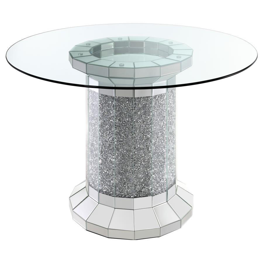 Ellie Silver Counter Height Dining Table - MyWaynesHome #