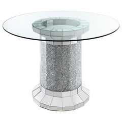 Ellie Silver Counter Height Dining Table - MyWaynesHome #
