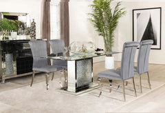 Marilyn Grey 5 Pc Dining Set - MyWaynesHome #