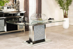 Marilyn Silver Dining Table - MyWaynesHome #