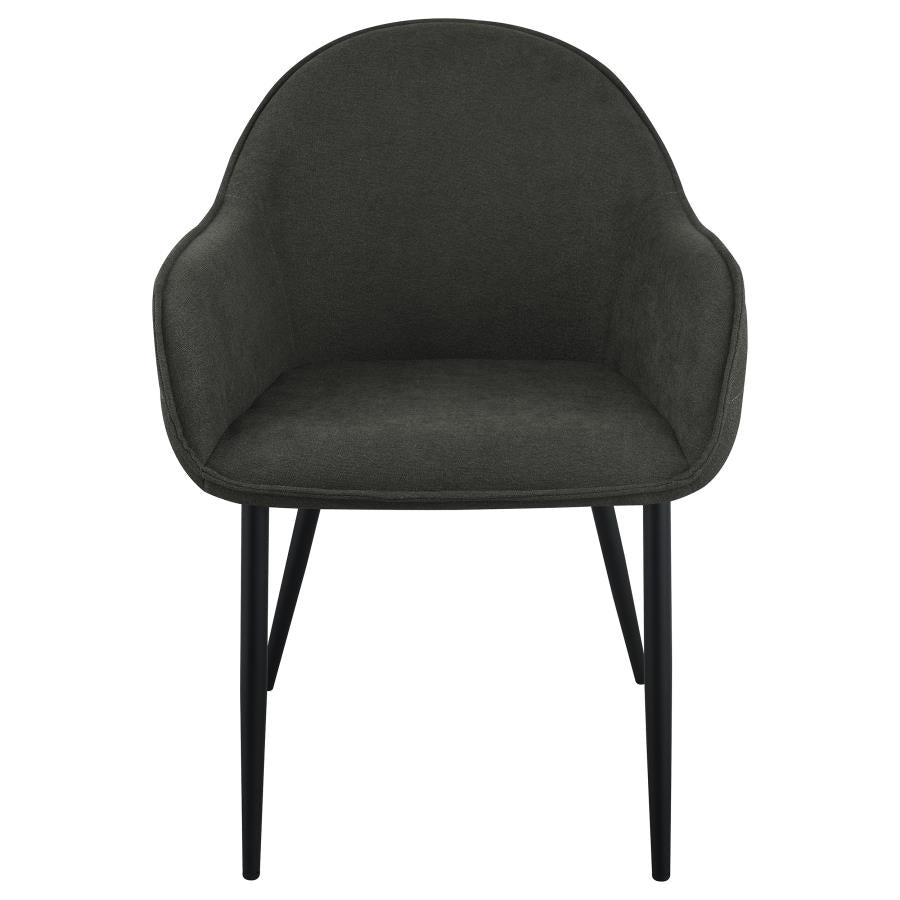 Emma Black Arm Chair - MyWaynesHome #