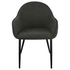 Emma Black Arm Chair - MyWaynesHome #