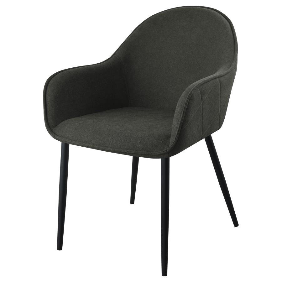 Emma Black Arm Chair - MyWaynesHome #