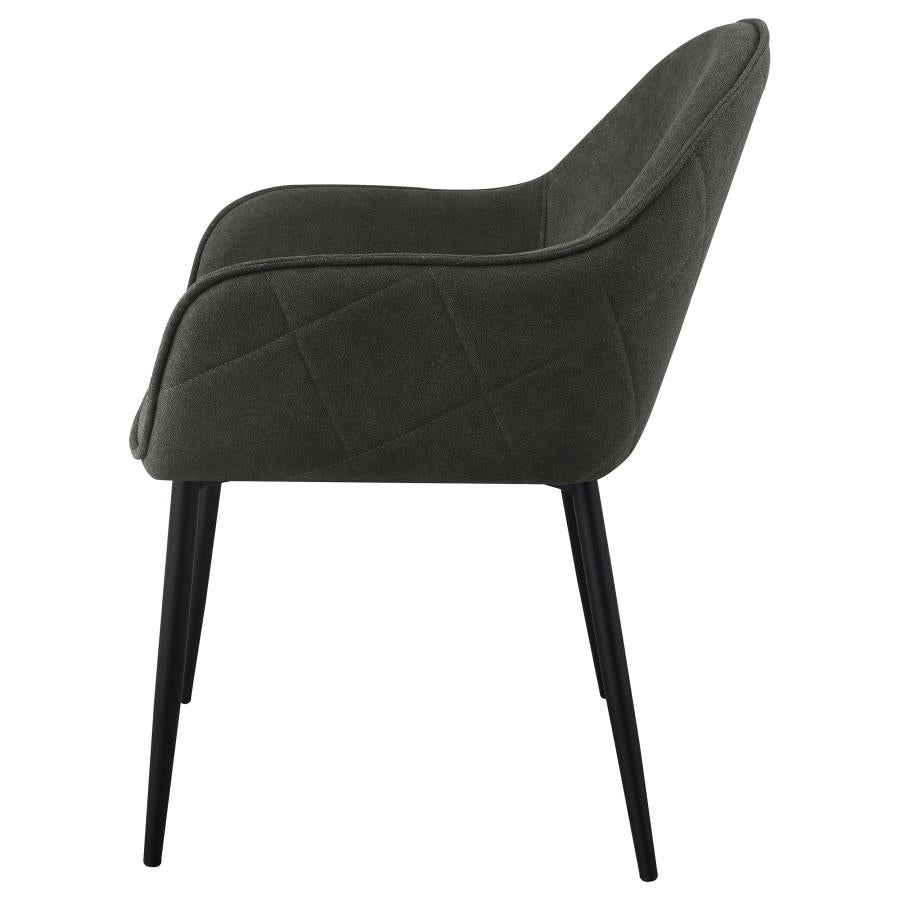 Emma Black Arm Chair - MyWaynesHome #