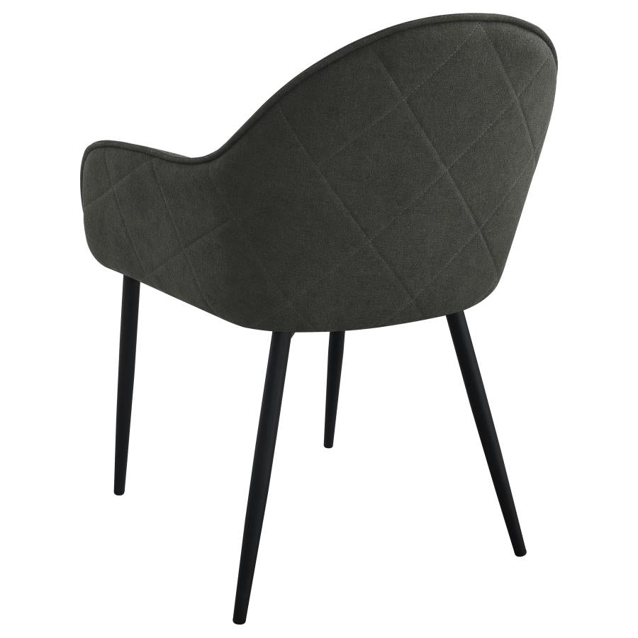 Emma Black Arm Chair - MyWaynesHome #