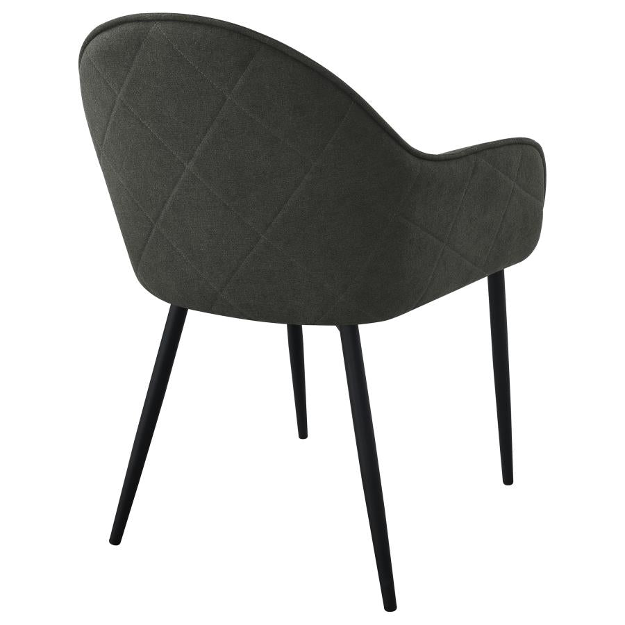 Emma Black Arm Chair - MyWaynesHome #