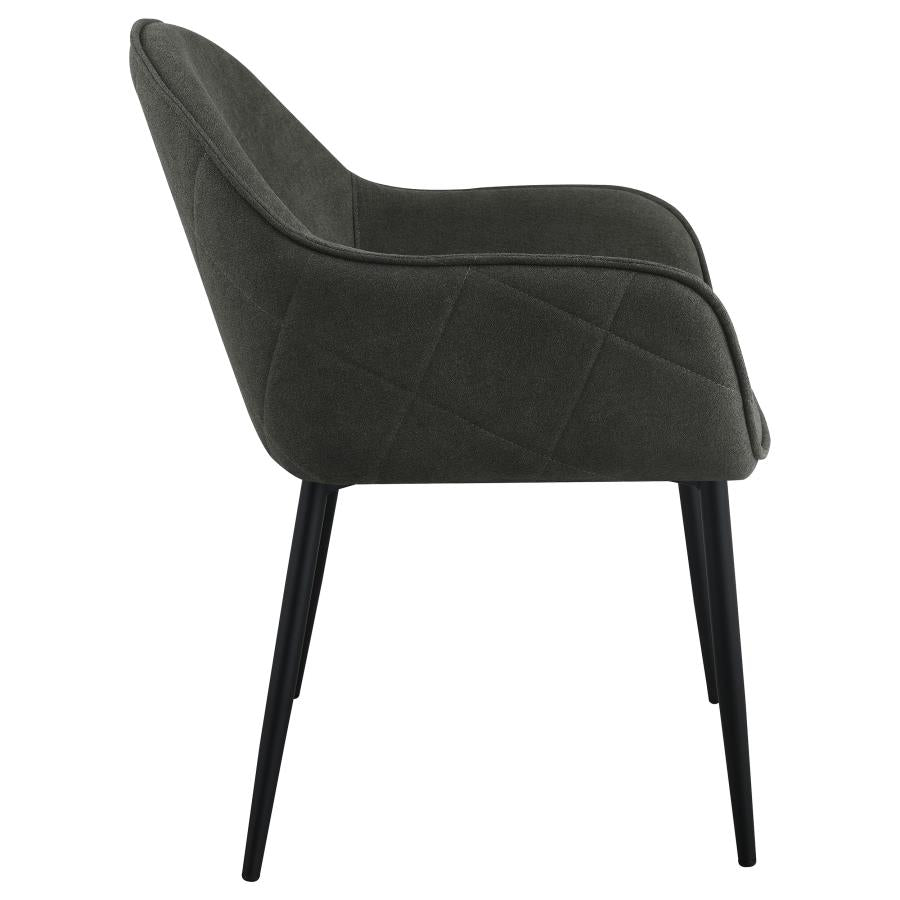 Emma Black Arm Chair - MyWaynesHome #