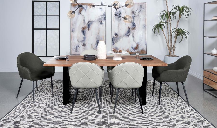 Emma Black Arm Chair - MyWaynesHome #