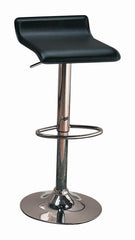 Bidwell Black Adjustable Bar Stool - MyWaynesHome #