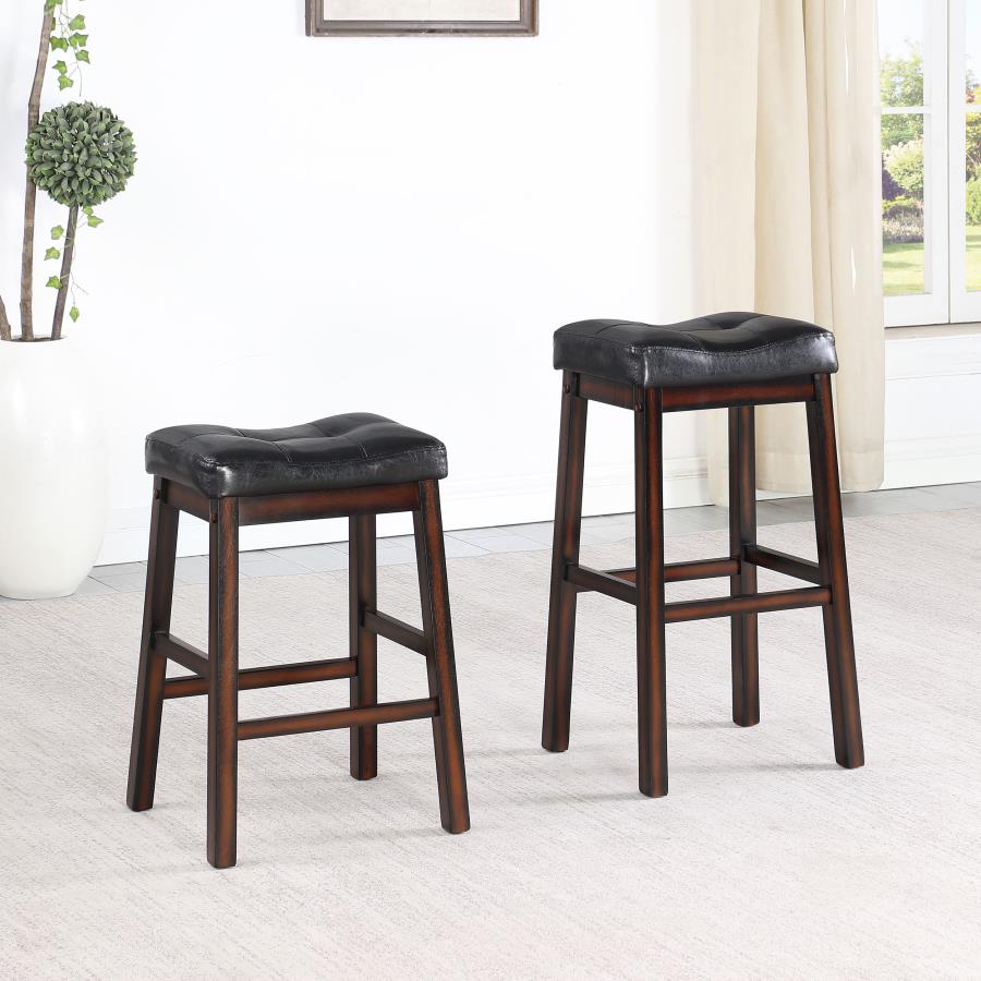 Donald Black Bar Stool - MyWaynesHome #