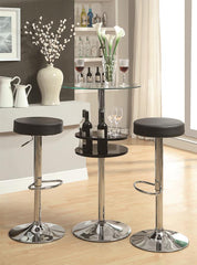 Gianella Clear Bar Table - MyWaynesHome #
