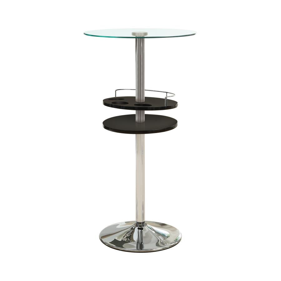 Gianella Clear Bar Table - MyWaynesHome #