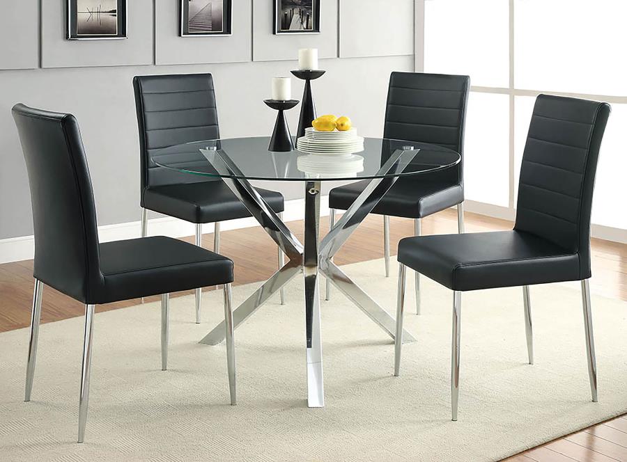 Maston Black Side Chair - MyWaynesHome #