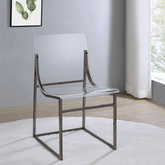 Clear Side Chair - MyWaynesHome #