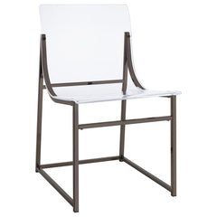 Clear Side Chair - MyWaynesHome #