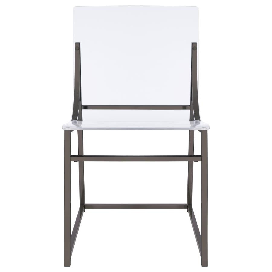 Clear Side Chair - MyWaynesHome #