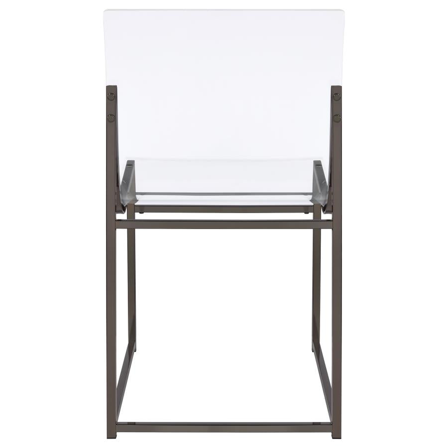 Clear Side Chair - MyWaynesHome #