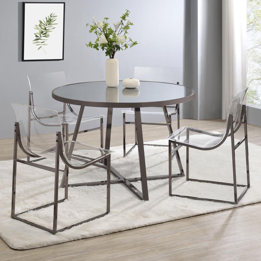 Clear Side Chair - MyWaynesHome #