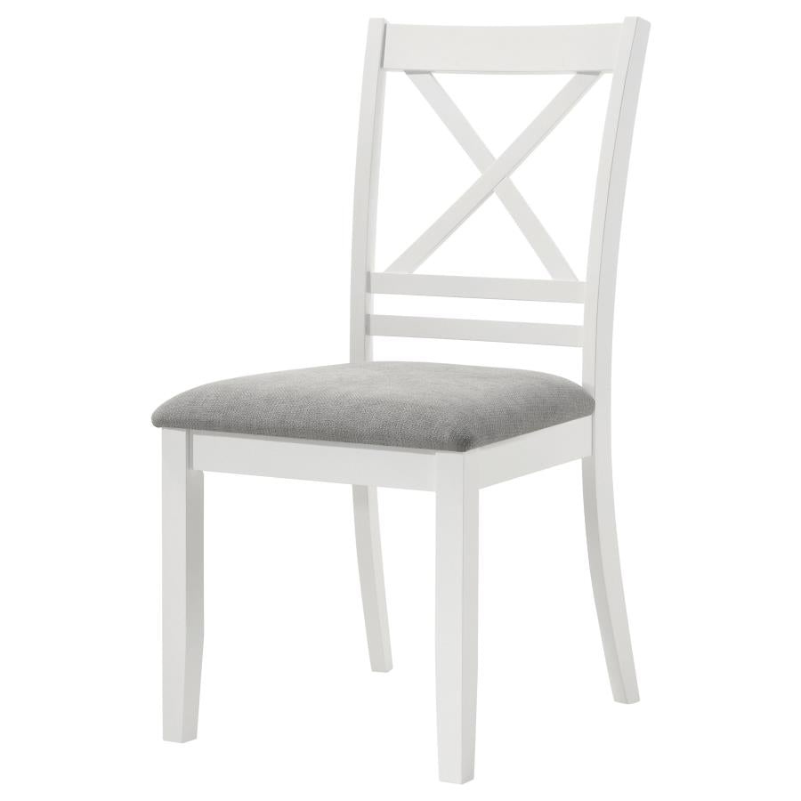 Hollis White Side Chair - MyWaynesHome #