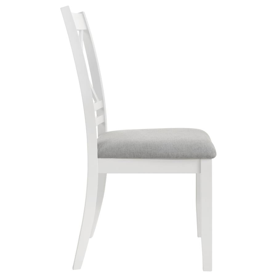 Hollis White Side Chair - MyWaynesHome #