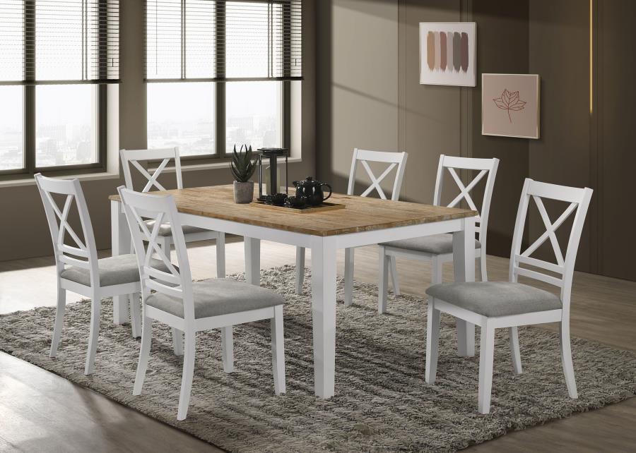 Hollis White Side Chair - MyWaynesHome #
