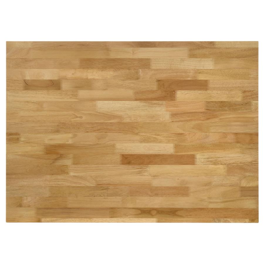 Hollis Brown Kitchen Island Table - MyWaynesHome #