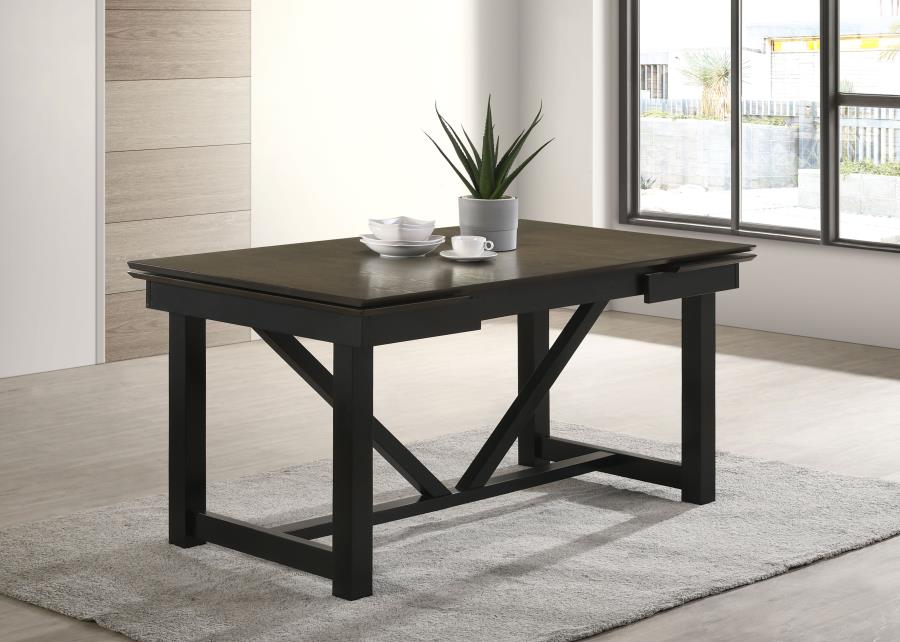 Malia Brown Dining Table - MyWaynesHome #