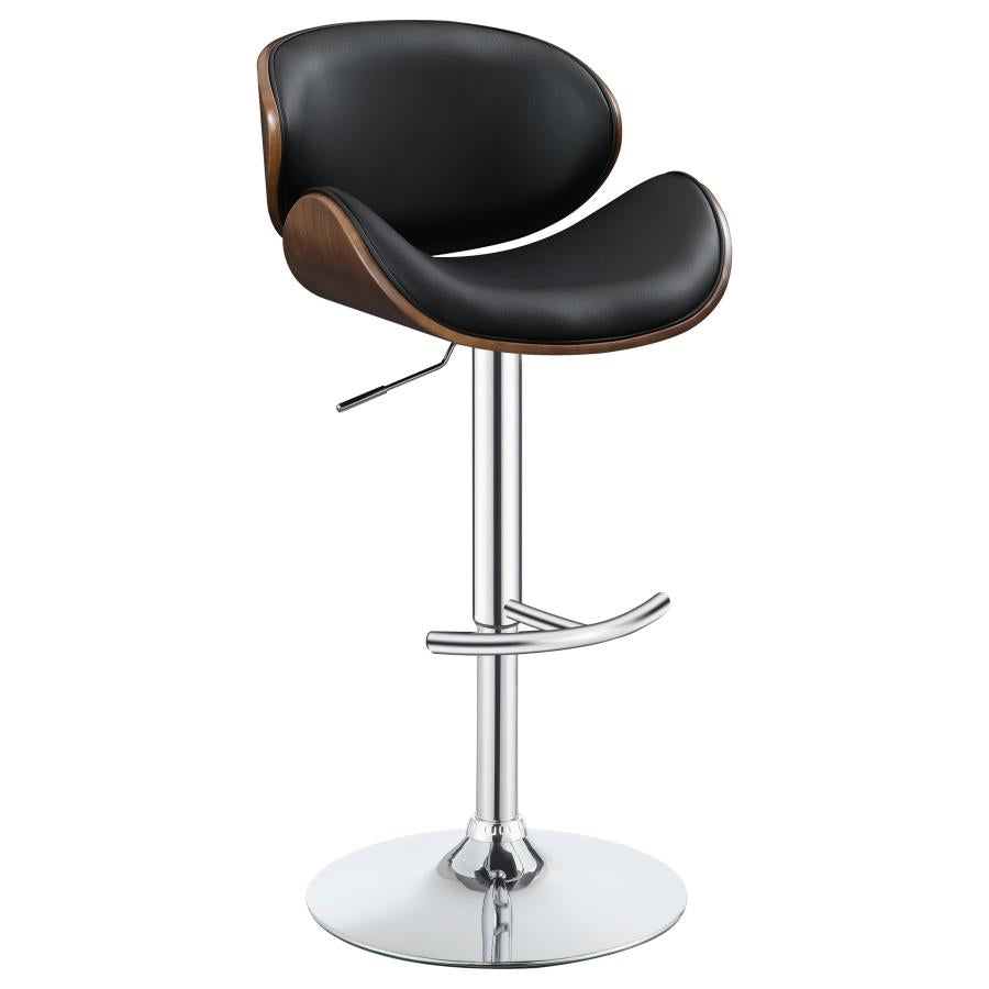 Harris Black Adjustable Bar Stool - MyWaynesHome #