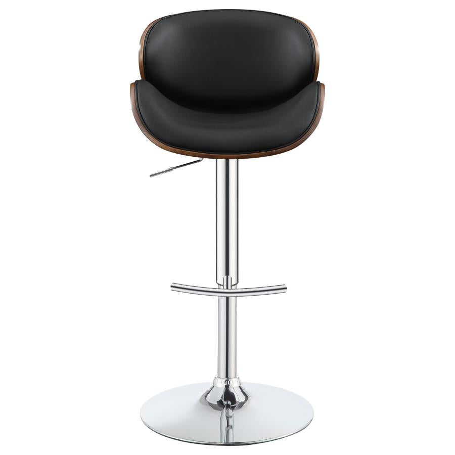 Harris Black Adjustable Bar Stool - MyWaynesHome #