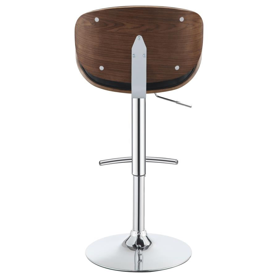 Harris Black Adjustable Bar Stool - MyWaynesHome #