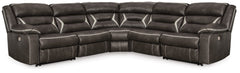 Kincord 5-Piece Power Reclining Sectional 13104S6