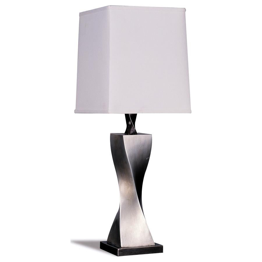 Keene Silver Table Lamp - MyWaynesHome #