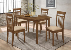 Robles Brown 5 Pc Dining Set - MyWaynesHome #