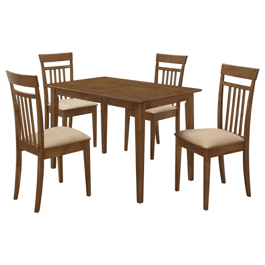 Robles Brown 5 Pc Dining Set - MyWaynesHome #