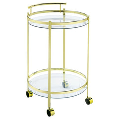 Chrissy Gold Bar Cart - MyWaynesHome #