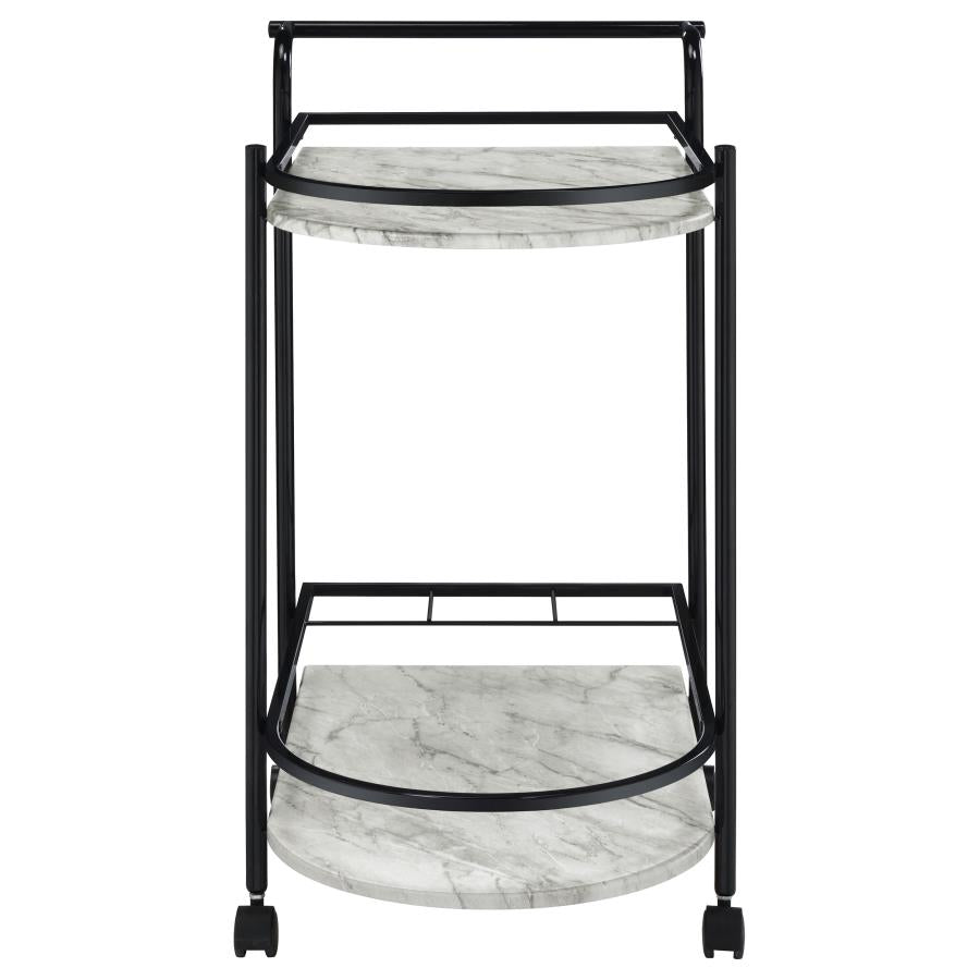 Desiree Black Bar Cart - MyWaynesHome #