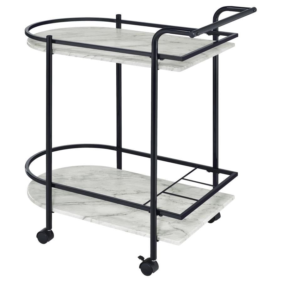 Desiree Black Bar Cart - MyWaynesHome #