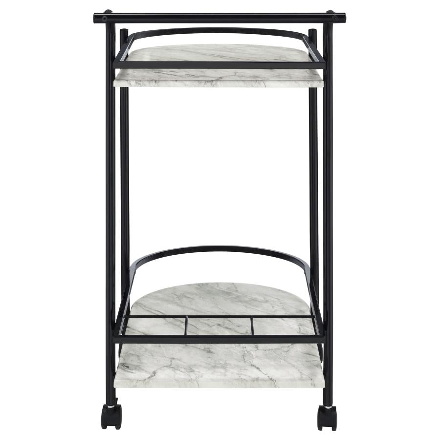 Desiree Black Bar Cart - MyWaynesHome #